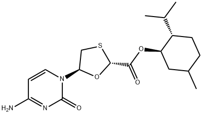 (1R,2S,5R)-Mentil-(2R,5S)-5-(4-amino-2-oxo-2H-pirimidin-1-il)-[1,3]oxatiolano-2-karboxilikoa azido