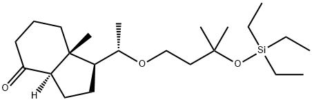 (1S,3aR,7aR)-7a-metil-1-((S)-1-(3-metil-3-((trietilsilil)oxi)butoxi)etil)hexahidro-1H-inden-4(2H)-ona
