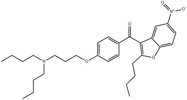 (2-Butil-5-nitro-3-benzofuranil) [4-[3-(dibutilamino)propoxi]fenil]metanona