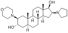 (2b,3a,5a,16b,17b)-2-(4-Morfolinil)-16-(1-pirrolidinil)androstano-3,17-diola