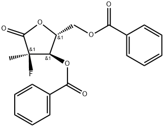 ((2R,3R,4R)-3-(benzoiloxi)-4-fluoro-4-metil-5-oxotetrahidrofuran-2-il)metil benzoatoa