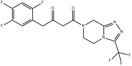 (2Z)-4-Oxo-4-[3-(trifluorometil)-5,6-dihidro-[1,2,4]triazolo[4,3-a]pirazina-7(8H)-il]-1- (2,4,5-trifluorofenil)butan-2-ona