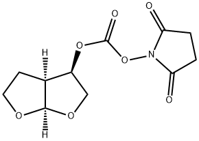[(3R,3aS,6aR)-Hidroxihexahidrofuro[2,3-β]furanil Succinimidil karbonatoa