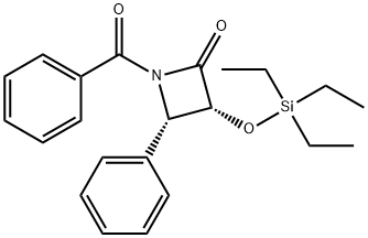 (3R,4S)-1-benzoil-4-fenil-3-[(trietilsilil)oxi]-2-azetidinona