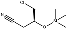 (3S)-4-Kloro-3-[(trimetilsilil)oxi]butanenitrilo