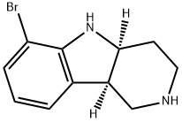 (4aS,9bR)-6-bromo-2,3,4,4a,5,9b-hexahidro-1H-pirido[4,3-b]indola