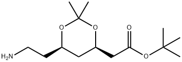 (4R,6R)-tert-butil-6-(2-aminoetil)-2,2-dimetil-1,3-dioxano-4-azetatoa