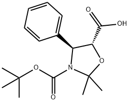 (4S,5R)-3-(tert-butoxicarbonil)-2,2-dimetil-4-feniloxazolidina-5-karboxilikoa azidoa