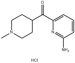 (6-amino-2-piridinil) (1-metil-4-piperidinil)-metanona diklorhidrato