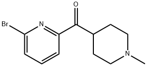 (6-broMopiridin-2-il) (1-Metilpiperidin-4-il) Metanona