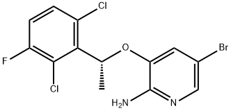 (R)-5-bromo-3-(1-(2,6-dikloro-3-fluorofenil)etoxi)piridin-2-amina