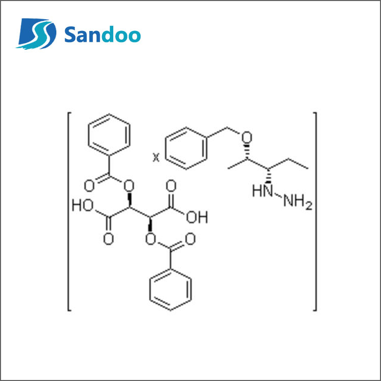 [S-(R',R')]-2,3-Bis(Benzoiloxi)Butanodioiko Azido Konp. [S-(R',R')]-[1-etil-2-(fenilmetoxi)propil]hidrazinarekin