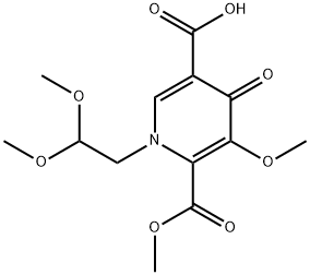 Azido 1-(2,2-dimetoxietil)-5-metoxi-6-(metoxicarbonil)-4-oxo-1,4-dihidropiridina-3-karboxilikoa