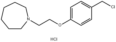 1-(2-(4-(Klorometil)fenoxi)etil)azepano klorhidratoa