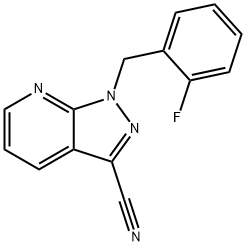 1-(2-fluorobenzil)-1H-pirazolo[3,4-b]piridina-3-karbonitrilo