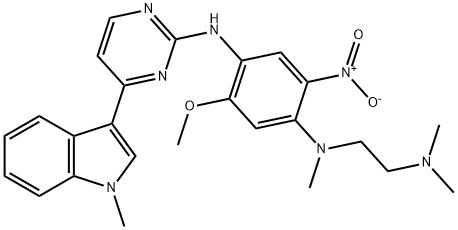 1,4-benzendiamina, N1-[2-(dimetilamino)etil]-5-metoxi-N1-metil-N4-[4-(1-metil-1H-indol-3-il)-2-piriMidinil]-2 -nitro