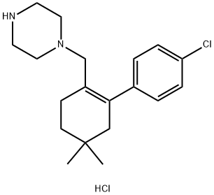 1-((4'-kloro-5,5-dimetil-3,4,5,6-tetrahidro-[1,1'-bifenil]-2-il)metil)piperazina diklorhidrato