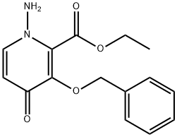 1-amino-3-benziloxi-4-oxo-1,4-dihidropiridina-2-karboxiliko azido etil ester