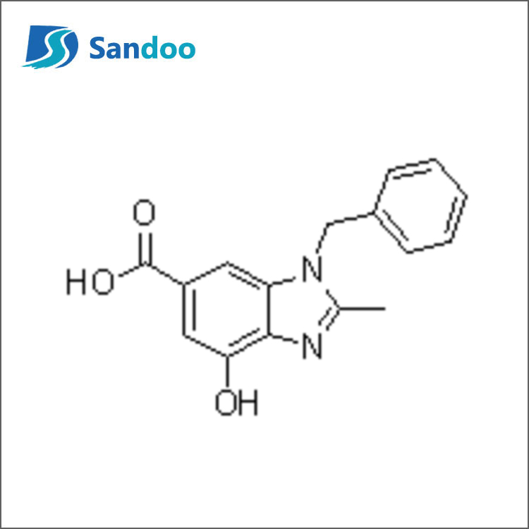 Azido 1-benzil-4-hidroxi-2-metil-1H-benzo[d]imidazol-6-karboxilikoa