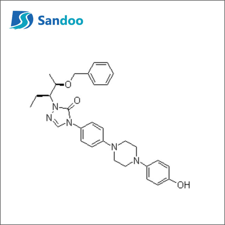 2-[(1S,2S)-1-etil-2-benziloxipropil]-2,4-dihidro-4-[4-[4-(4-hidroxifenil)-1-piperazinil]fenil]-3H-1,2 ,4-Triazol-3-Bat