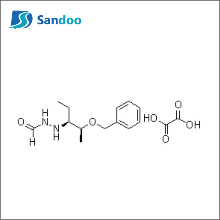 2-[(1S,2S)-1-etil-2-(fenilmetoxi)propil]hidrazinkarboxaldehido etanodioatoa (1:1)