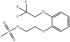 2-[2-(2,2,2-trifluoroetoxi)fenoxi]etil metanosulfonatoa