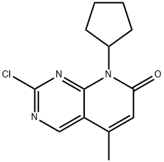 2-kloro-8-ziklopentil-5-metilpirido[2,3-d]piriMidin-7(8H)-ona