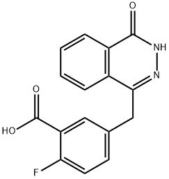 azido 2-fluoro-5-((4-oxo-3,4-dihidroftalazin-1-il)metil)benzoikoa