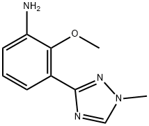 2-metoxi-3-(1-metil-1H-1,2,4-triazol-3-il)anilina