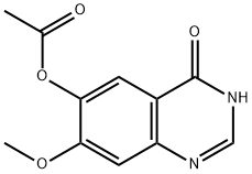 3,4-Dihidro-7-metoxi-4-oxoquinazolin-6-il azetatoa