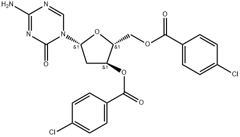 3',5'-di-o-p-klorobenzoil-2-desoxi-5-azazitosina