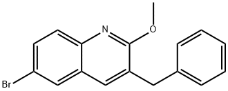 3-benzil-6-bromo-2-metoxiquinolina