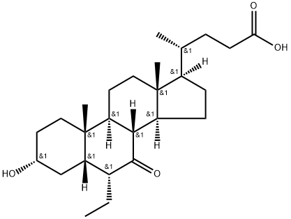 3α-hidroxi-6-etil-7-zeto-5β-cholan-24-oic azidoa
