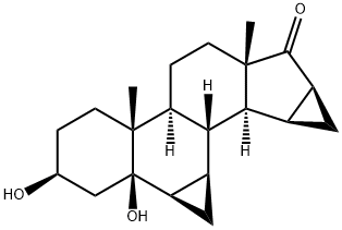 3b,5-Dihidroxi-6b,7b:15b,16b-dimetileno-5b-androstan-17-ona