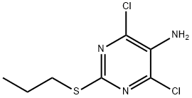 4,6-dikloro-2-propiltiopirimidin-5-amina
