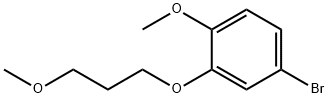 4-Bromo-1-metoxi-2-(3-metoxi-propoxi)-bentzenoa