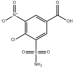 Azido 4-kloro-3-nitro-5-sulfamoilbenzoikoa