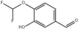 4-Difluorometoxi-3-hidroxibenzaldehidoa