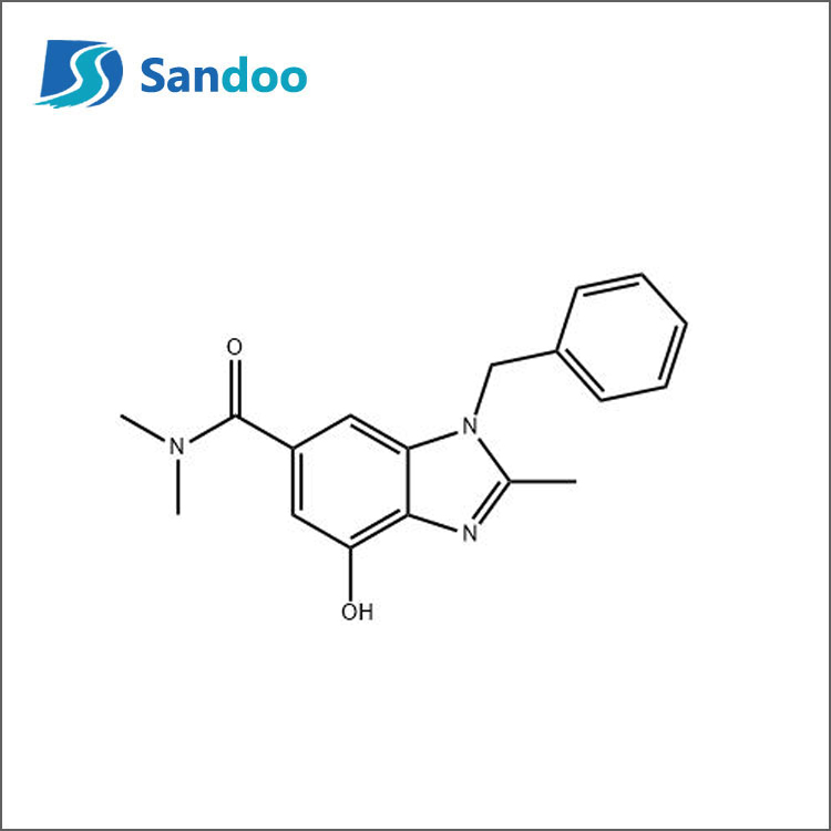 4-Hidroxi-N,N,2-trimetil-1-(fenilmetil)-1H-benzimidazol-6-karboxamida