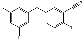 5-(3,5-difluorobenzil)-2-fluorobenzonitrilo