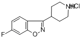 6-fluoro-3-(4-piperidinil)-1,2-benzisoxazol klorhidratoa