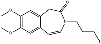 7,8-dimetoxi-3-(3-iodopropil)-1,3-dihidro-2H-3-benzazepin-2-ona