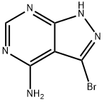 7-bromo-2,4,8,9-tetrazabicyclo[4.3.0]nona-2,4,6,9-tetraen-5-amina