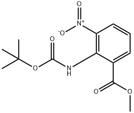 AZIDO BENZOIKOA, 2-[[(1,1-DIMETILETOXI)KARBONIL]AMINO]-3-NITRO-METIL ESTER