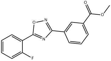 Azido benzoikoa, 3-[5-(2-fluorofenil)-1,2,4-oxadiazol-3-il]-, metil ester