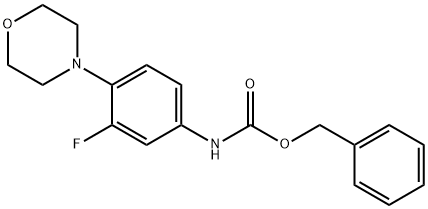 bentzil ester 3-fluoro-4-morfolin-4-ilfenil) azido karbonikoa