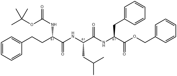 bentzilo ((S)-2-((tert-butoxicarbonil)aMino)-4-fenilbutanoil)-L-leucil-L-fenilalaninatoa