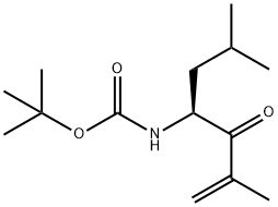 Azido carbamikoa, [(1S)-3-metil-1-(2-metilpropil)-2-oxo-3-butenil]-, 1,1-dimetiletil ester (9CI)