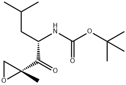 Azido carbamikoa, N-[(1S)-3-Metil-1-[[(2R)-2-Metil-2-oxiranil]karbonil]butil]-, 1,1-dimetiletil ester