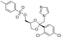 cis-[2-(2,4-diklorofenil)-2-(1H-imidazol-1-ilmetil)-1,3-dioxolan-4-il]metil-4-metilbentzensulfonatoa